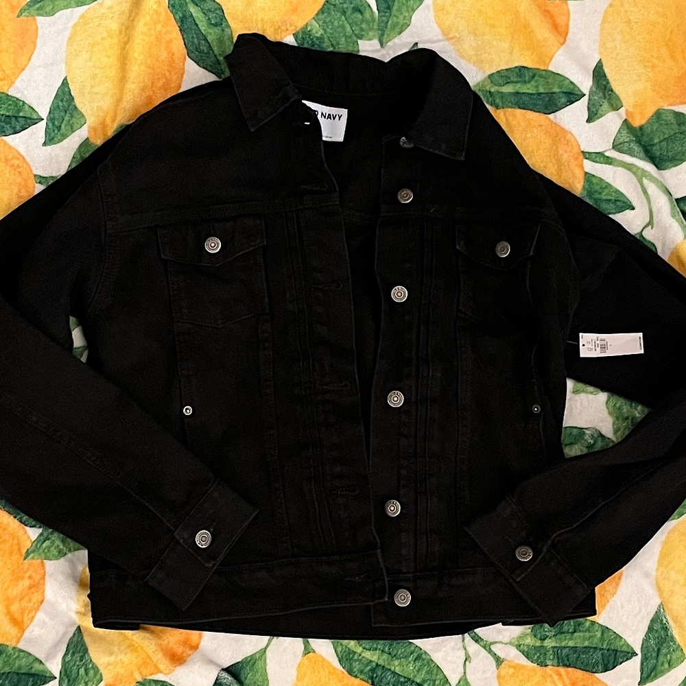Old Navy Black Jean Jacket - NWT
